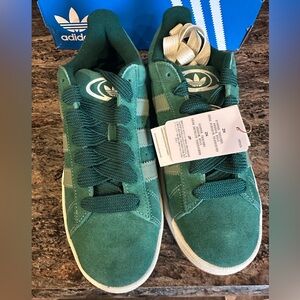 Adidas Men's Green Athletic Shoes